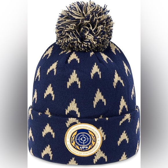 Star Trek Other - Star Trek Starfleet Academy United Federation of Planets Navy Winter Hat, Beanie